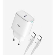 Linktech C312 30W Safe PD GAN3 Tip-C Kablolu Hızlı Şarj Adaptörü ve Şarj Aleti