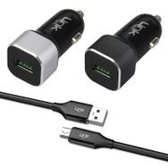 Linktech C681 Qc 3.0 18W Micro Usb Araç İçi Şarj Aleti Set