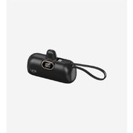 Linktech EP52 Strong Eco Friendly Type-C Port 4800 mAh Lityum Polimer Siyah Mini Powerbank