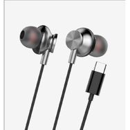 Linktech H341 Siyah Kulak İçi Type-C Kablolu Kulaklık