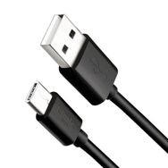 Linktech K564 Strong Type-C 3A 30 cm Siyah Data/Şarj Kablosu