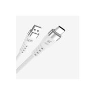 Linktech K654 Premium 120 W Örgülü Metal Başlı Type-C Şarj Kablosu