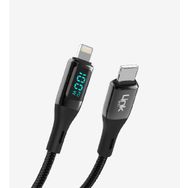 Linktech K683 PD Display 100 cm 30W Type-C Lightning Zınk Başlı iPhone Şarj Kablosu