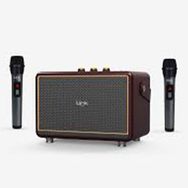 Linktech M407 Premium Mikrofonlu 50 W Retro Yeşil Bluetooth Hoparlör