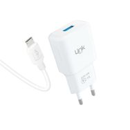 Linktech T440E Strong 2.1A Eco Şarj Aleti ve Micro USB Kablo Set