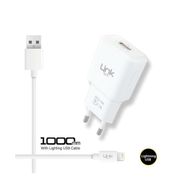 Linktech T442 Auto-ID 2.1A Şarj Aleti ve iPh Lightning Kablo Set