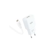 Linktech T442E 2.1A Strong Eco Şarj Aleti ve Lightning Kablo Set