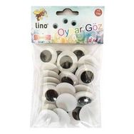 Lino 28 mm Çapında 30 Adet Oynar Göz