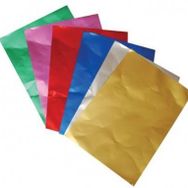 Lino Alüminyum Folyo Çift Taraflı 6 Renk 10'lu 23x33 cm El İşi Kağıdı