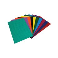 Lino Eva 20 x 30 cm 10 Renk 2 mm Dalga Baskılı Karton
