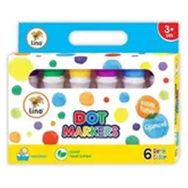 Lino LN-606 Dot Markers 6'lı Oyuncak