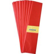 Lino Lüx 10'lu 50 cm x 2 mt Kırmızı Krapon Kağıdı