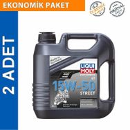 Liqui Moly 15W50 Street 4T 2'li 4 lt Motor Yağı