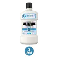 Listerine 3x500 ml Advanced White Hafif Tat Ağız Bakım Suyu