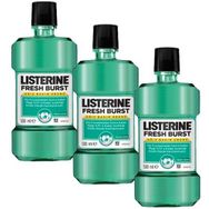 Listerine 3x500 ml Fresh Burst Ferah Nane Ağız Bakım Suyu