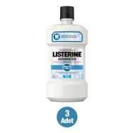 Listerine Advanced White 3x250 ml Ağız Bakım Suyu
