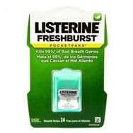 Listerine Freshburst Pocketpaks Taze Nefes İçin 24 Adet Nefes Şeritleri