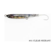 Little Jack Amezaiku JP 45 mm 1.7 gr 01 Clear Shirasu Suni Yem