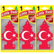 Little Trees 3'lü Ay Yıldız Oto Kokusu