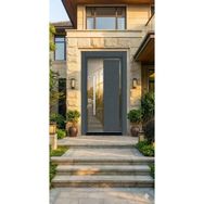 LİV Concept Liv Aksesuar Modern Antrasit Lüks Villa Çelik Kapısı - 110x210 Cm (pervazdan Pervaza) - Özel Tasarım