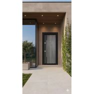 LİV Concept Luvia Antrasit Modern Çelik Kapı - Villa Ve Bina Giriş Uyumluluğu