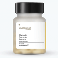Live Yourself Vitamins Silymarin Curcumin 30 Kapsül
