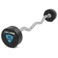 Livepro LP8011 25 kg Poliüretan Z Barbell