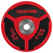 Livepro LP8027 25 kg CPU Elite Bumper Plaka