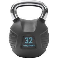 Livepro LP8043 32 kg Premium Siyah Kettlebell