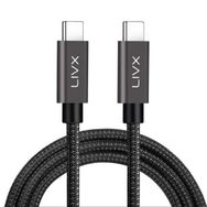 LivX Force GN-03 100W Usb-C to Usb-C 3.1 Gen2 10 Gbps 4K 60Hz 3 Metre Örgülü Hızlı Şarj Data ve Görüntü Kablosu