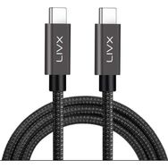 LivX LVA-TCT Solid 100W 5A Type C To 2 mt Space Gray Data Kablosu