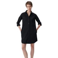 Liz Koyu Gri Jean Elbise 130656-34926 Gri-34926 L