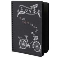 Liz Siyah 14x20 40 YP 120 gr Spiralli Defter