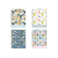 Lizy 17x24 cm Sert Kapak Spiralli Tarihsiz 4 Renk Baskılı AJT01 Ajanda