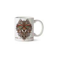 Lobo Tribal Baskılı Kupa
