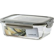 Locknlock Euro 1.0 lt Dörtgen Gri Fırın Saklama Kabı