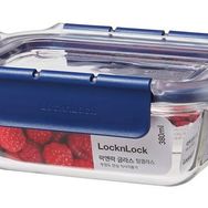 Locknlock Top Class Dörtgen 380 ml Mavi Fırın Saklama Kabı