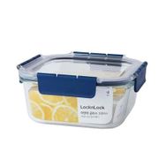 Locknlock Top Class Dörtgen Kilitli 1.4 lt Mavi Fırın ve Saklama Kabı