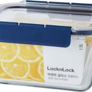 Locknlock Top Class Dörtgen Kilitli 1.5 lt Mavi Fırın ve Saklama Kabı