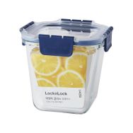 Locknlock Top Class Kare Kilitli 950 ml Mavi Fırın ve Saklama Kabı
