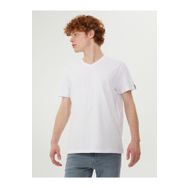 Loft LF2029279Q1.V1WHT Kısa Kol Erkek T-Shirt