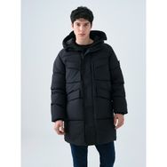 Loft Regular Fit Erkek Kaban - Siyah - M