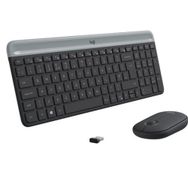 Logitech 920-009435 MK470 Q TR 1000 Dpi 3 Tuşlu Kablosuz Siyah Klavye Mouse Set