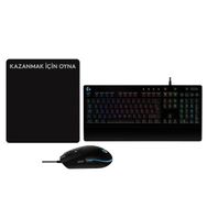 Logitech G G102 Oyuncu Mouse Ve G213 Oyuncu Klavyesi Seti (Mouse Pad Hediyeli)