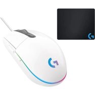 Logitech G102 Beyaz Lightsync Mouse + Oem Gaming Mouse Pad