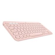 Logitech K380 Pembe Kompakt Kablosuz Bluetooth Türkçe Q Klavye