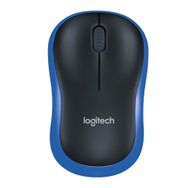 Logitech M185 USB Alıcılı Kompakt Mavi-Siyah Kablosuz Mouse