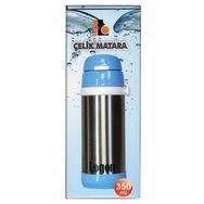 Logon LGI015 Mavi 350 ml Çelik Pipetli Matara