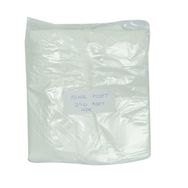 LokmanAvm Ekonomik Mini Boy 30X20 cm İnce Beyaz 250 Adet 1 Paket Atlet Hışır Poşet