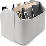 Londo Kumandalık ve Modern Tasarımlı Tablet Bölmeli Beyaz Organizer
